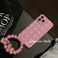 Tartan scrub caso para iPhone