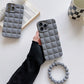Tartan scrub caso para iPhone