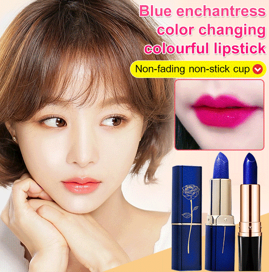 💓49% de descuento💓  BARRA DE LABIOS QUE CAMBIA DE COLOR ENCHANTRESS AZUL
