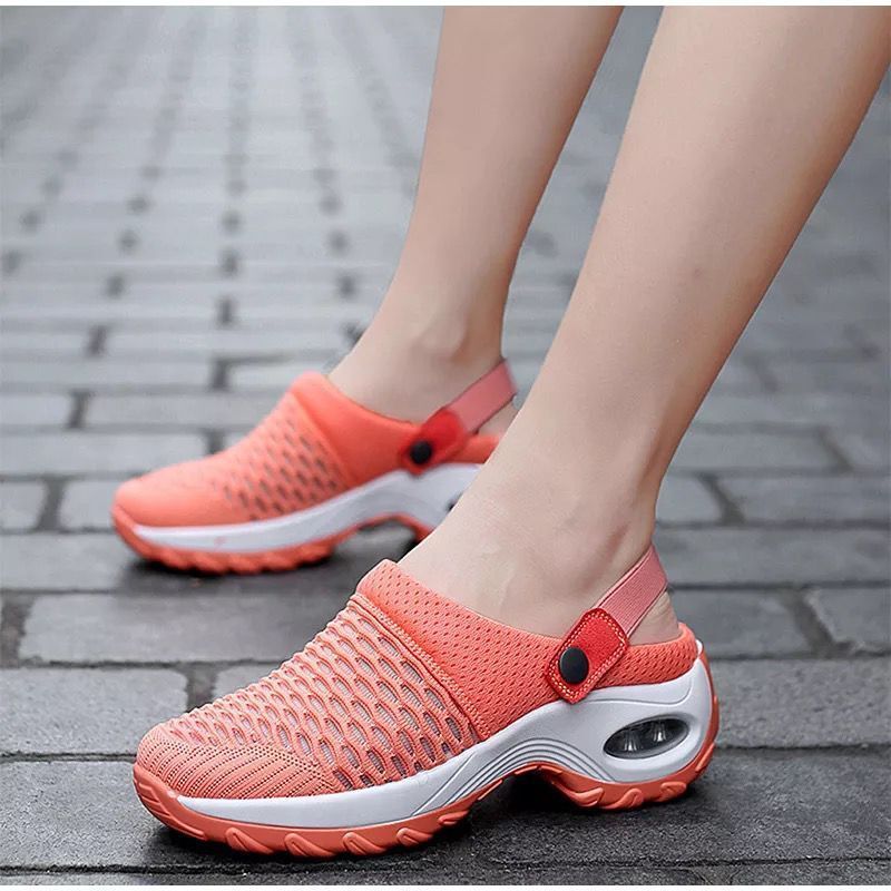 Women’s Casual Air Cushion Platform Mesh Sandals