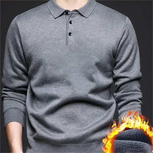 🔥Nueva gran oferta🔥Camisa con solapa para hombre, cálida y cómoda [40% de descuento]